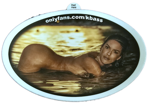 Vinyl Implied Nude Sticker - Image 4