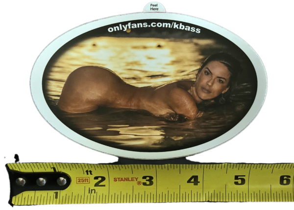 Vinyl Implied Nude Sticker - Image 5