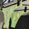 Victoria's Secret Thong Panties Pastel Lime Green - Image 3