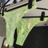 Victoria's Secret Thong Panties Pastel Lime Green